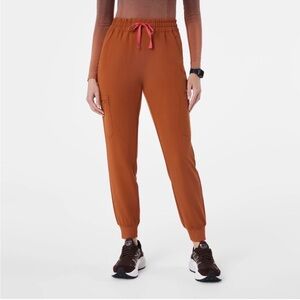 HTF Figs High Waisted Dirty Chai Uman Pants ST